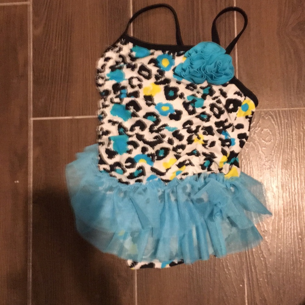 Toddler One piece tutu bathing suit